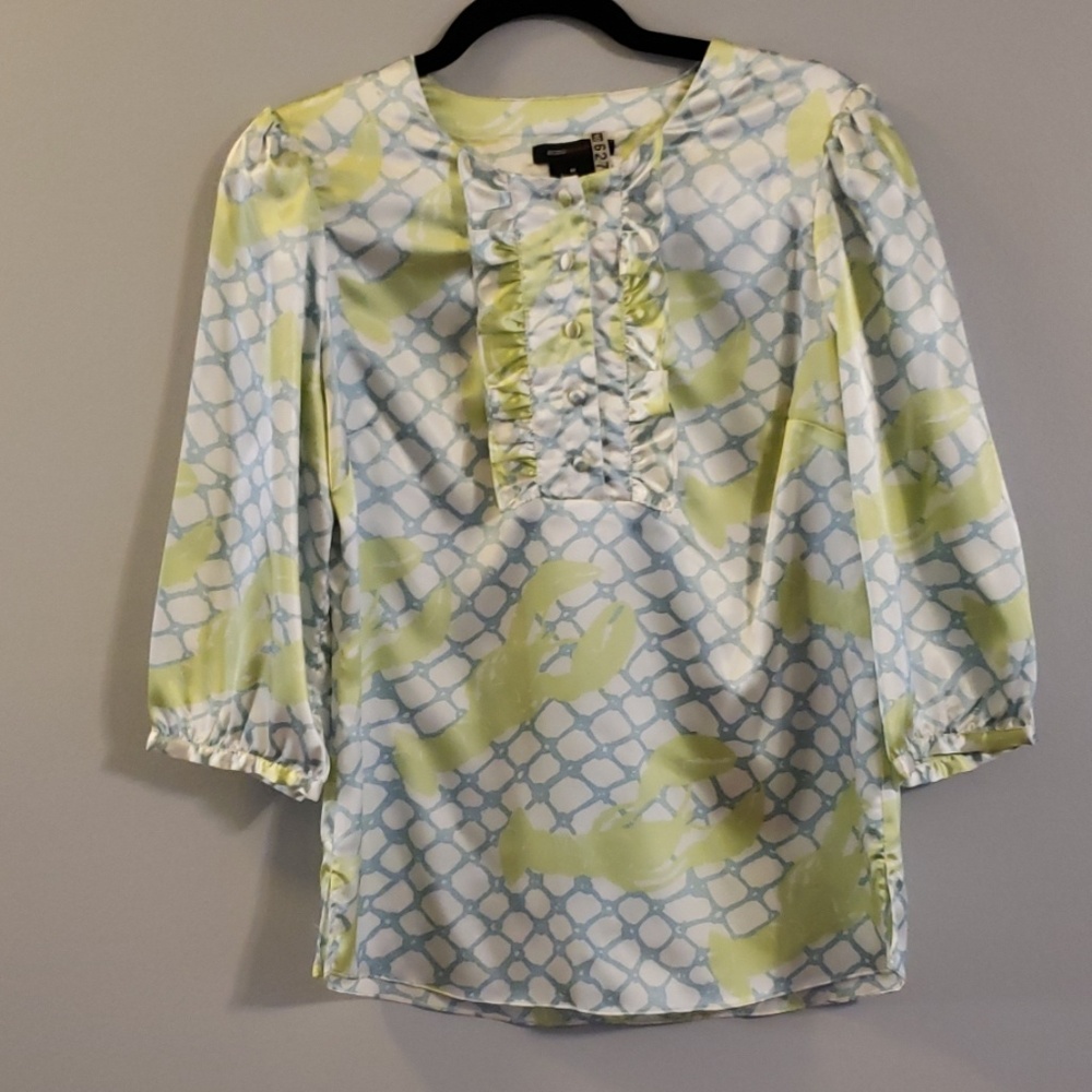 BCBGMaxAzria lobster shirt sz M